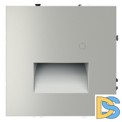 Подсветка светодиодная встраиваемая VOLTUM S70 с датчиком, (сталь)