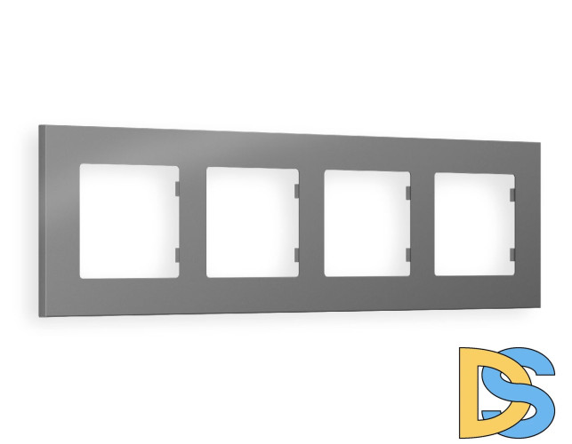 Рамка четырехместная Ambrella Volt Qubi AF250504