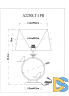 Настольная лампа Arte Lamp Rizzi A2230LT-1PB