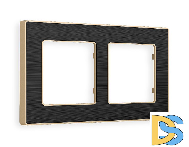 Рамка двухместная Ambrella Volt Arctic AF580542