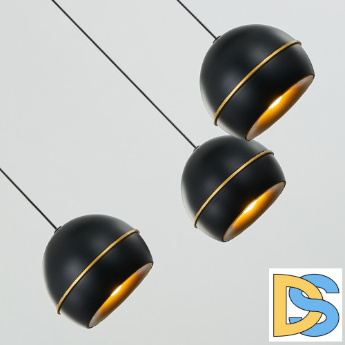 Подвесная люстра DeLight Collection MD21001034-8A black/gold