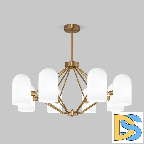 Люстра на штанге Eurosvet Bambola 60157/8 латунь a065046