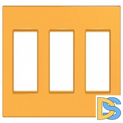 Рамка 3-ая (тройная), Оранж, серия Unica Quadro, Schneider Electric