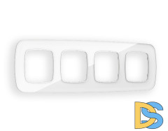 Рамка четырехместная Ambrella Volt Radian OF350104