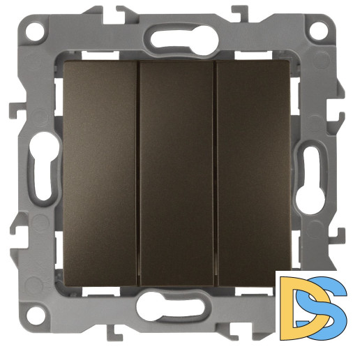 Выключатель тройной Эра 12-1107-13 Б0019300