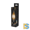 Лампа светодиодная филаментная Gauss E14 7W 2700К прозрачная 104801107