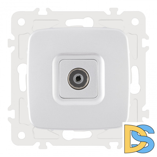 Розетка TV Arte Milano 205.43-1.silver