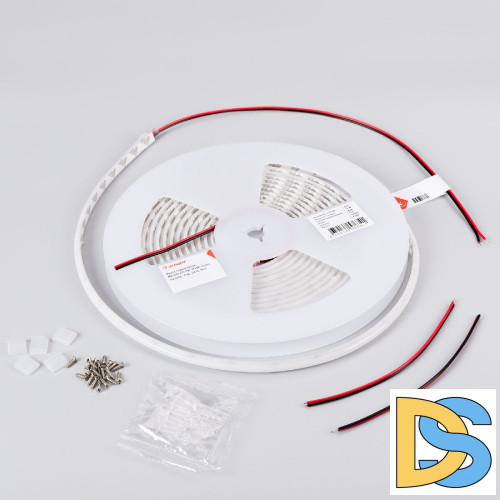 Светодиодная лента герметичная Arlight MICROLED-PW-M288-10mm 24V Day4000 (12 W/m, IP66, 2216, 5m) 046751