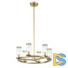 Люстра на штанге Delight Collection MD2061-6A br.brass