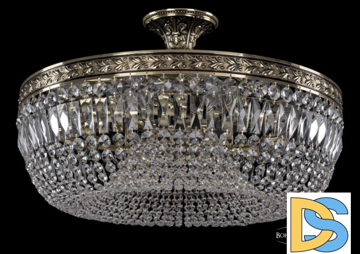 Люстра на штанге Bohemia Ivele Crystal 19041/60IV GB