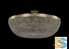 Люстра на штанге Bohemia Ivele Crystal 19051/90IV G