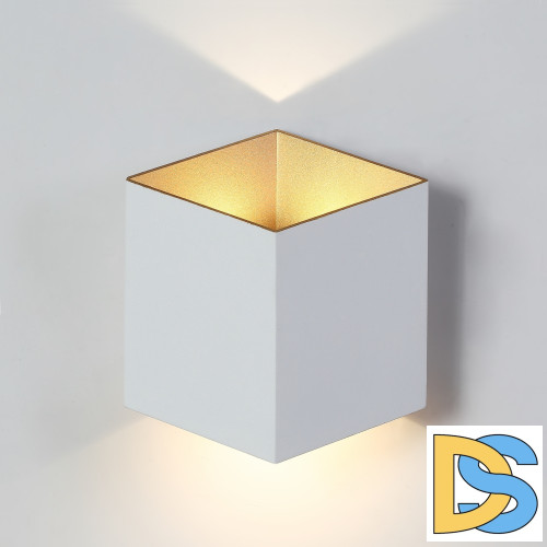 Уличный настенный светодиодный светильник Crystal Lux CLT 227W WH-GO