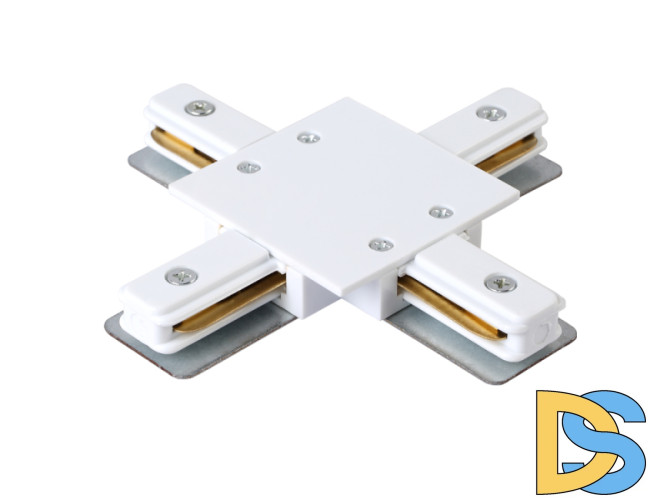 Соединитель X-образный (однофазный) Crystal Lux CLT 0.2211 CLT 0.2211 04 WH