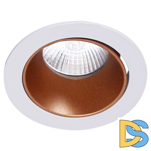 Точечный светильник Reluce 16085-9.0-001PT MR16 WT+ROSE GD