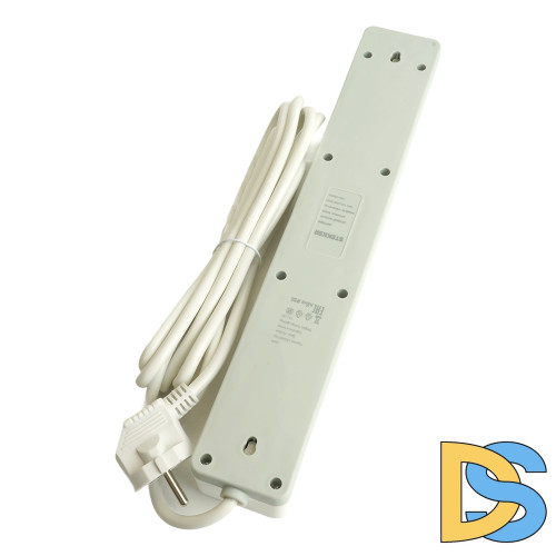 Сетевой фильтр 6-местный с/з Stekker Optima HM20-61-05 50097