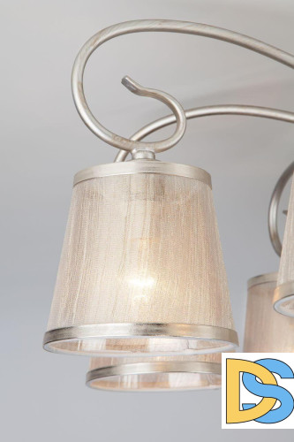 Потолочная люстра Eurosvet Liona 60065/8 серебро