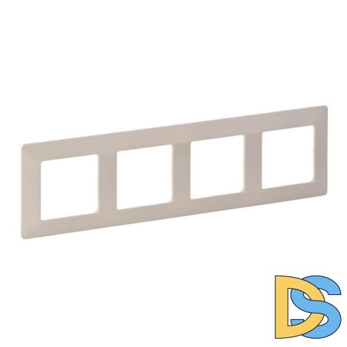 Рамка 4-постовая Legrand Valena Life Слоновая кость 754044