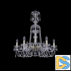 Подвесная люстра Bohemia Ivele Crystal 1402/6/240/XL-73 G