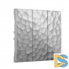 Набор клавиш для выключателя трехклавишного (серебряный) W1239006