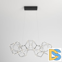 Подвесная люстра Eurosvet Uma 90168/5 черный жемчуг a061144