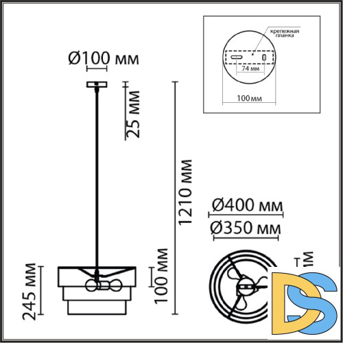 Подвесной светильник Lumion Ilaida 8039/3
