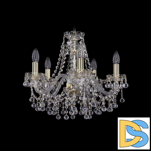 Подвесная люстра Bohemia Ivele Crystal 1409/5/160 G