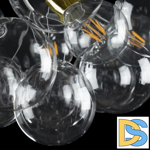 Подвесная люстра Loft IT Bunch 10048/6 Gold