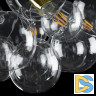 Подвесная люстра Loft IT Bunch 10048/6 Gold