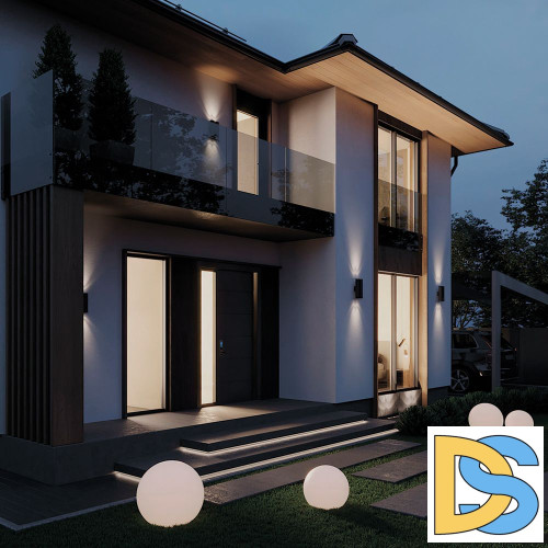 Уличный настенный светильник Feron DH0702 06295