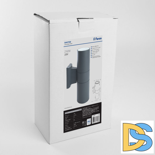 Уличный настенный светильник Feron DH0702 06295