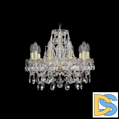 Подвесная люстра Bohemia Ivele Crystal 1411/10/141 G