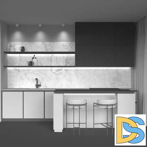 Потолочный светильник Maytoni Technical Alfa LED C064CL-01-15W3K-RD-WB