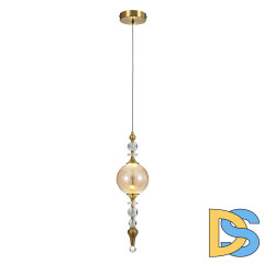 Подвесной светильник Indigo Sorpresa 11056/1P Amber V000190L