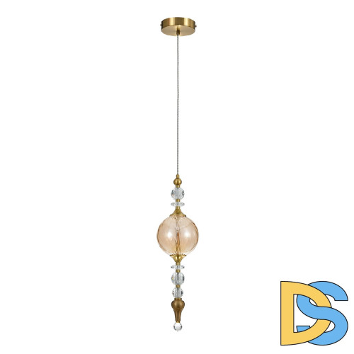 Подвесной светильник Indigo Sorpresa 11056/1P Amber V000190L