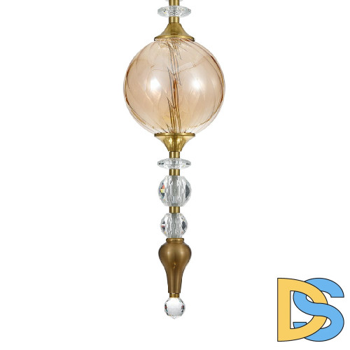 Подвесной светильник Indigo Sorpresa 11056/1P Amber V000190L