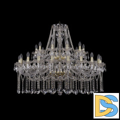 Подвесная люстра Bohemia Ivele Crystal 1413/20+10/400/2d G