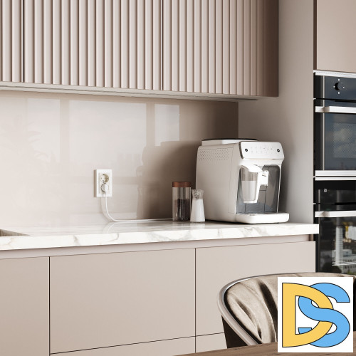 Розетка двойная с заземлением Werkel (айвори матовый) W1172062