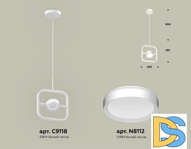 Подвесной светильник Ambrella Light Traditional (C9118, N8112) XB9118100