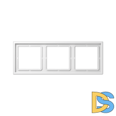 Рамка трехместная Jung LSZ983BFWW