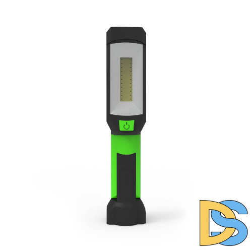 Рабочий светодиодный фонарь Gauss от батареек 220х46 400 лм GF503