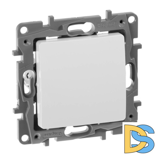 Выключатель одноклавишный Legrand Etika 10A 250V белый 672201