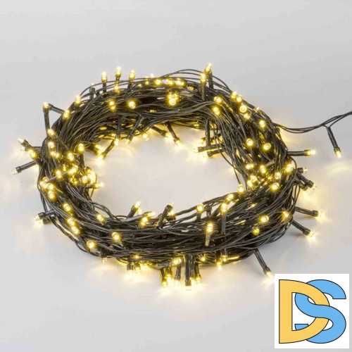 Светодиодная гирлянда Uniel 220V теплый белый ULD-S1000-100/DGA Warm White IP20 UL-00008407