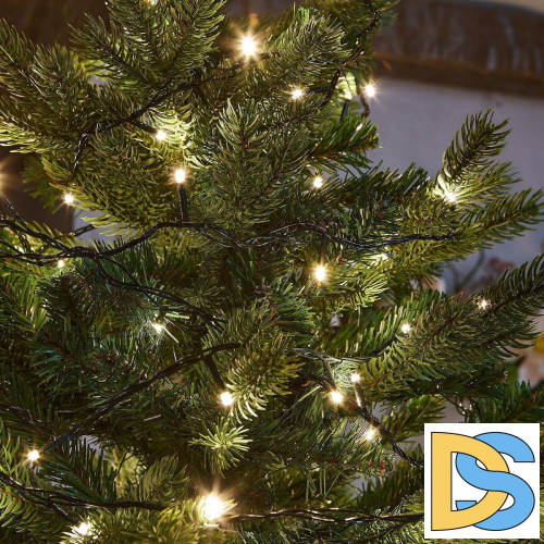 Светодиодная гирлянда Uniel 220V теплый белый ULD-S1000-100/DGA Warm White IP20 UL-00008407