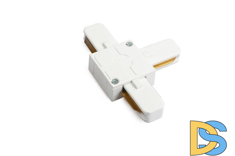 T-коннектор для однофазного накладного трека SWG KXZ-WH-T 000844