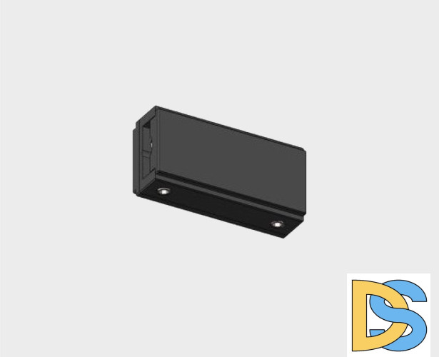 Соединитель линейный Italline Fantom IT010-4013 black