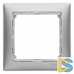Рамка 1-постовая Legrand Valena алюминий матовый 770331