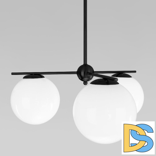 Люстра на штанге Eurosvet Marbella 60147/3 черный a063854