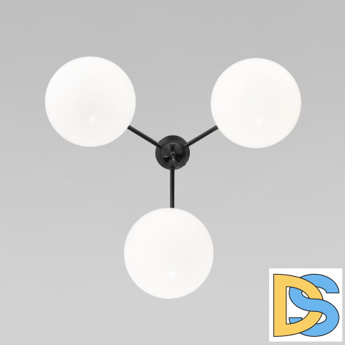 Люстра на штанге Eurosvet Marbella 60147/3 черный a063854
