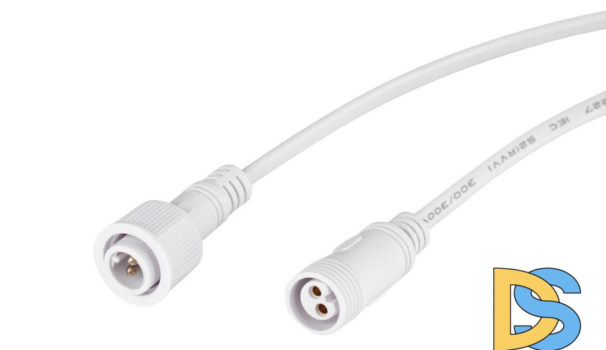 Кабель соединительный Эра Cable-DCWP-2pin (PP2)-M15-MF-1m Б0064712
