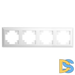 Рамка четырехместная Stekker PFR00-7004-01 Катрин 39795